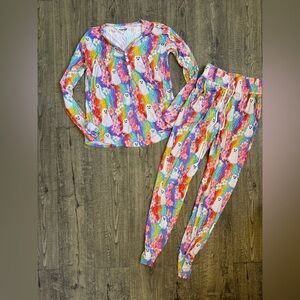 Bunny Knots Velveteen Spooooky Bamboo Women’s Jogger Lounge Set- XS